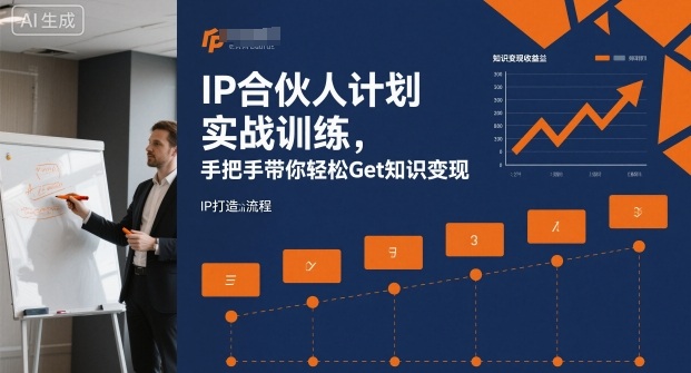 IP合伙人计划实战训练，手把手带你轻松Get知识变现-学长网络