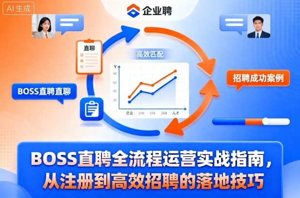 BOSS直聘全流程运营实战指南,从注册到高效招聘的落地技巧-学长网络