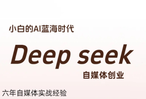 冰冰老师·普通人如何利用Deepseek创业-学长网络