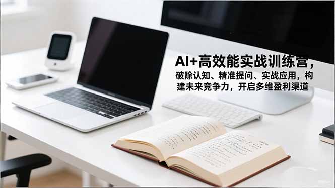 AI+高效能实战训练营，破除认知、精准提问、实战应用，构建未来竞争力，开启多维盈利渠道-学长网络