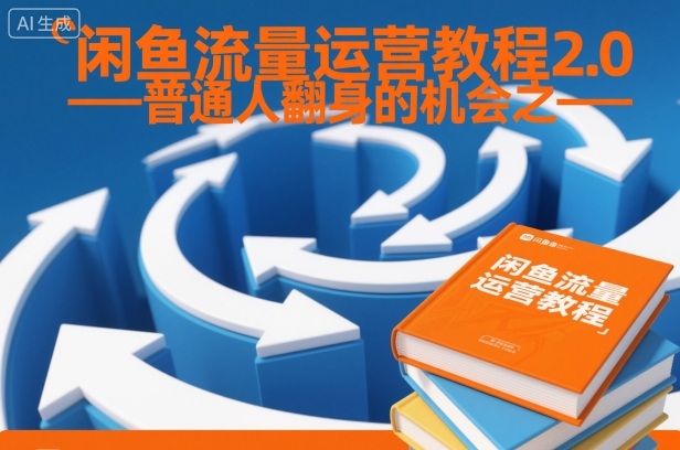 闲鱼流量运营教程2.0——普通人翻身的机会之一-学长网络