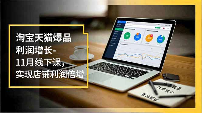 淘宝天猫爆品利润增长-11月线下课，免费流量、付费放大、费比管控，实现店铺利润倍增-学长网络