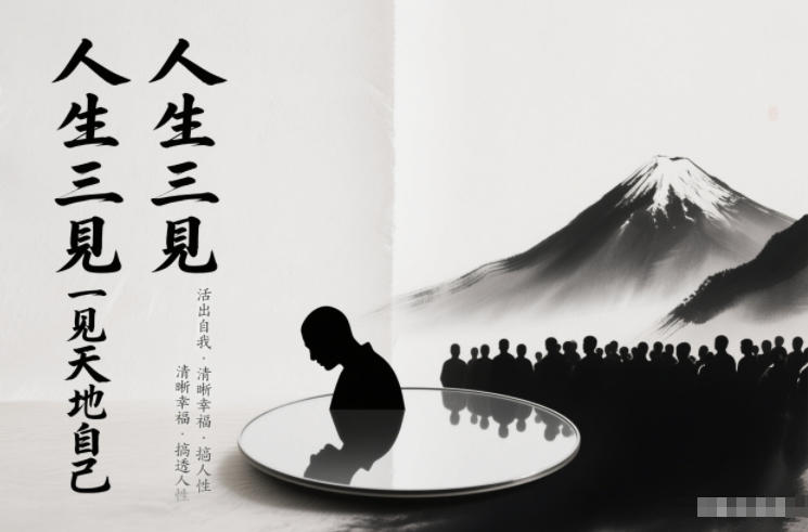 人生三见一见天地见众生见自己，活出自我拥有清晰幸福人生，搞透人性-学长网络