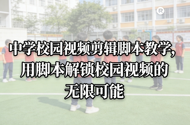 中学校园视频剪辑脚本教学，用脚本解锁校园视频的无限可能-学长网络